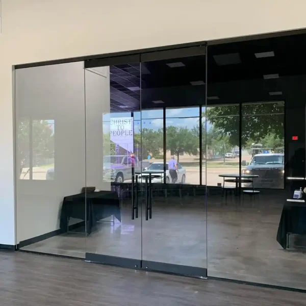 ALL GLASS DOOR OR OFFICE PARTITION